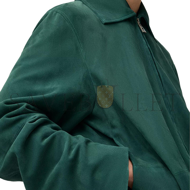 L0ew* belted jacket in suede goatskin s540y34l58